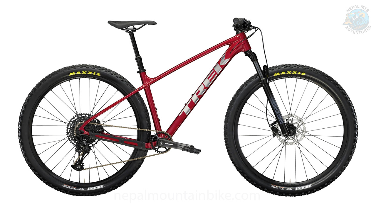 Trek Marlin-8 mountain bike rental in Pokhara.